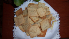 Biscoito de castanha do pará