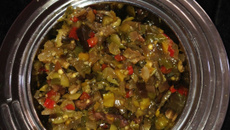 Antepasto ou pasta de berinjela