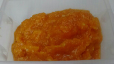 Doce de abóbora com coco na pressão