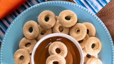 Biscoito de trigo assado