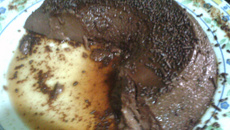 Pudim de chocolate