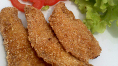 Filé de frango crocante