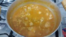 Estrogonofe de frango assado