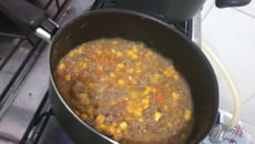 Carne moída saborosa