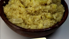 Risoto de quinoa (quinoto)