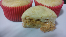 Cupcake torta de frango