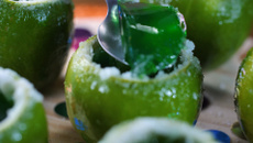 Gelatina de margarita no limão