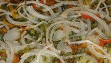 Quiabo assado de forno delicioso