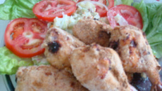 Frango de forno à milanesa