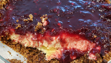 Cheesecake de frutas vermelhas especial