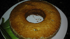 Bolo de aveia simples