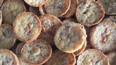 Petiscos de calabresa e presunto