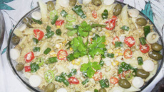 Macarrão ao molho de maracujá