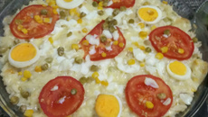 Arroz de forno fácil e gostoso