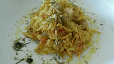 Mexido de frango (tipo risoto)