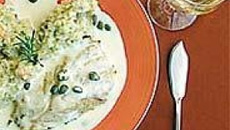 Filé de linguado à francesa