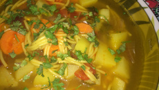 Sopa de legumes fácil e gostosa 