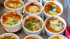 Filé de frango com molho de manga