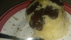 Bolo de caneca sem farinha (chocolate)