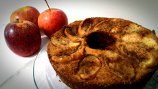 Bolo de maçã