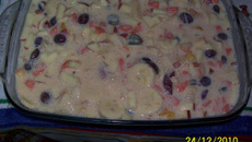 Salada de frutas especial da mamãe