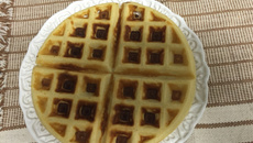 Waffle crocante/ crispy waffle
