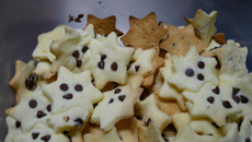 Bolacha amanteigada de leite condensado