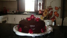 Bolo de chocolate sem leite