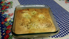 Torta de peito de peru (liquidificador)