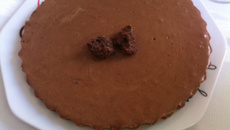 Torta mousse de chocolate