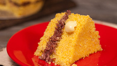 Cuscuz nordestino com carne-seca