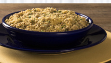 Farofa com abacaxi ao vinho