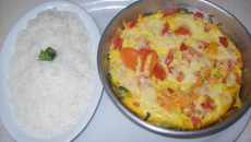 Souflé tipo omelete