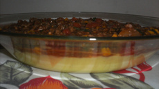 Purê de mandioquinha