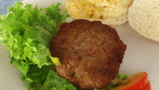 Hambúrguer caseiro ultra macio