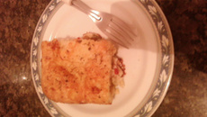 Torta crocante de abobrinha