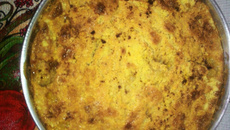 Torta de banana com leite condensado