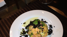 Tartar de salmão do Ferrari