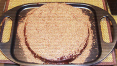 Bolo de chocolate delicioso