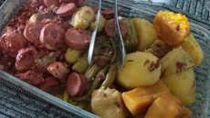 Feijão vermelho com tudo dentro