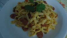 Macarrão fácil e gostoso