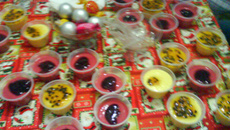 Mousse de frutas vermelhas (sem lactose)