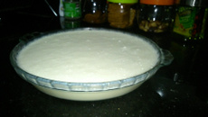 Mousse de coco gelado