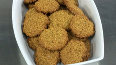 Cookie de aveia e laranja