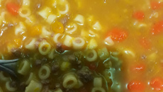Sopa de legumes Ave Maria