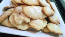 Biscoitinhos açucarados caseiros