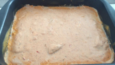 Filé de pescada ao molho