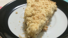 Torta farofa de banana