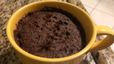 Bolo de caneca (micro-ondas)