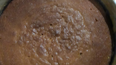 Bolo de massa de mandioca